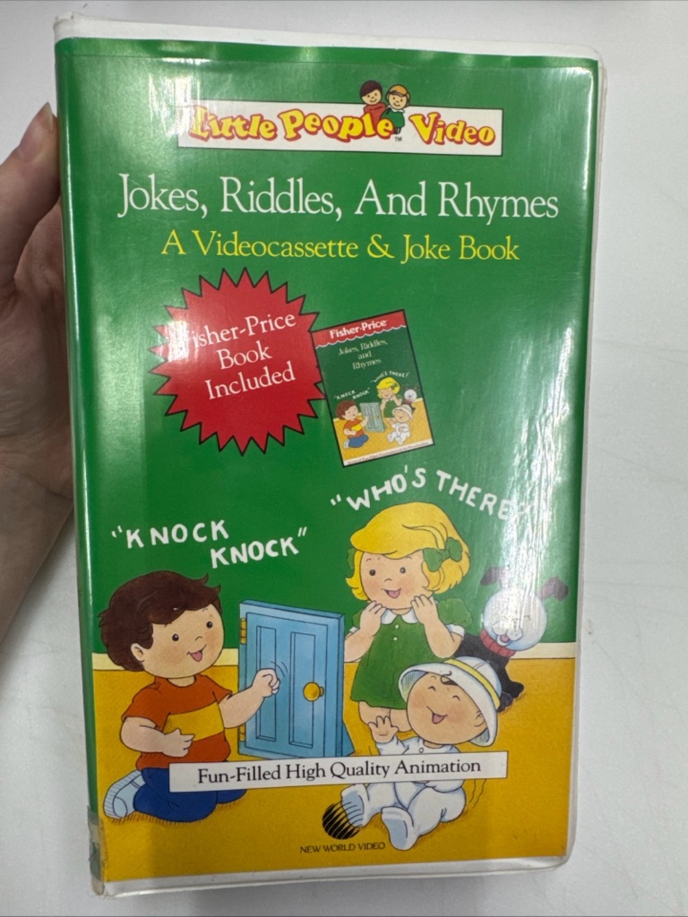 Little People - Jokes, Riddles, and Rhymes (VHS, 1995) (No Book)